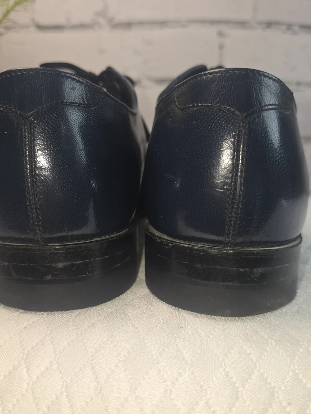 Stacy Adams polished leather